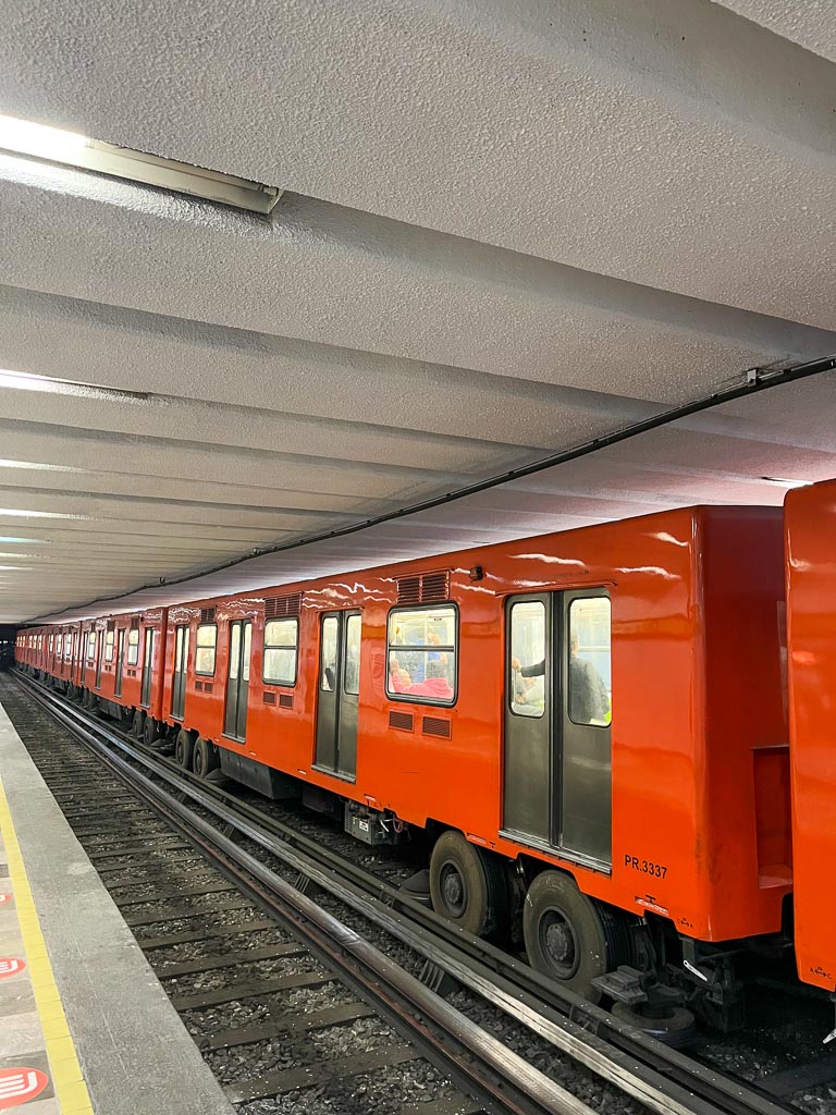 The Metro in Mexico City
