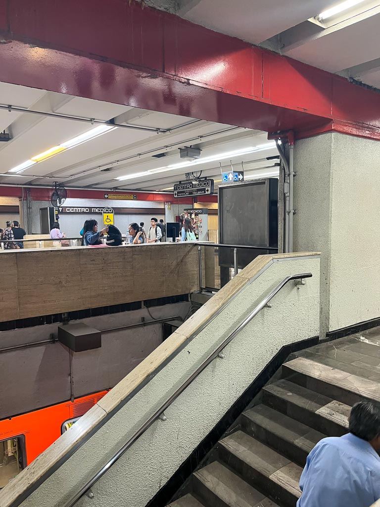 The Metro in Mexico City