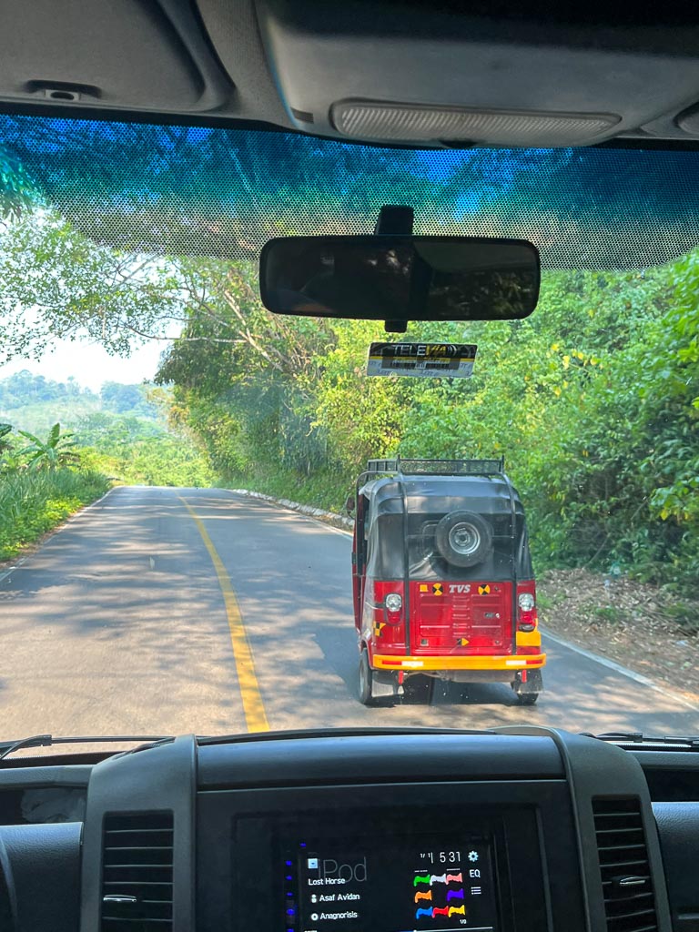 A Mexican road in Chiapas