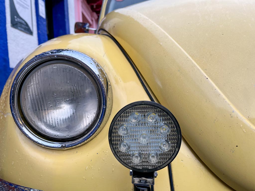 A Volkswagen Beetle in San Cristobal